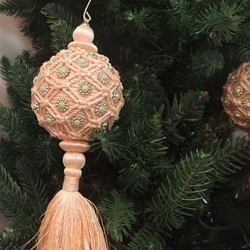 Adorno de Navidad con borla - Imagen 1