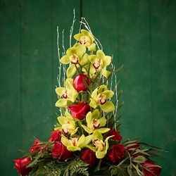 Centro con Orquídea - Imagen 1