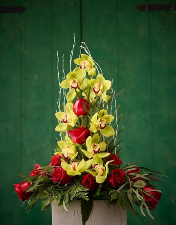 Centro con Orquídea - Imagen 1