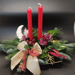 Centro de mesa navideño - Imagen 1