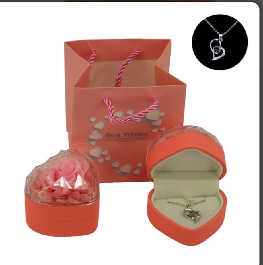 corazón de rosa - Imagen 1