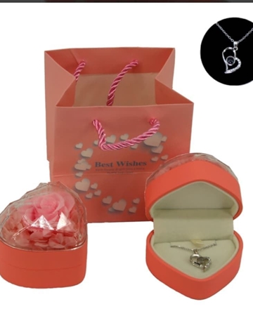 corazón de rosa - Imagen 1