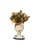 Jarrón cerámica cabeza con flor seca - Imagen 1